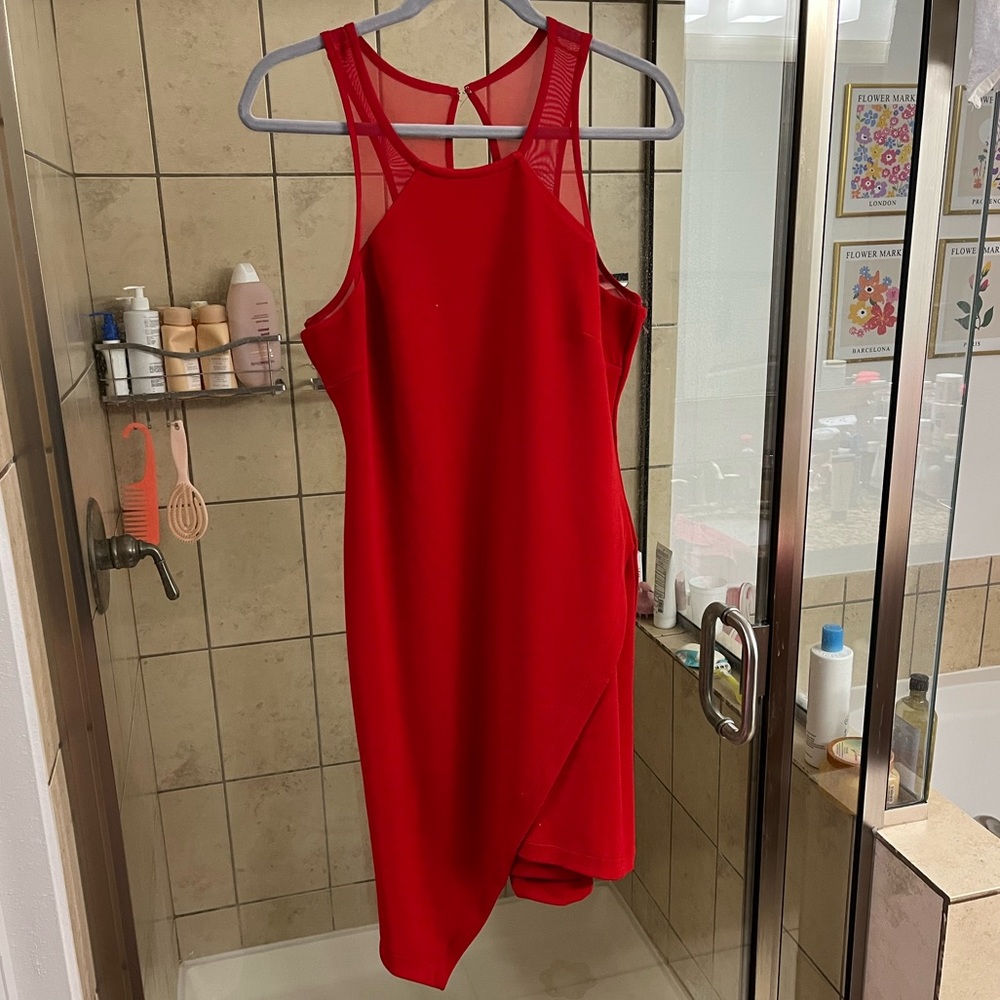 Red BodyCon Dress